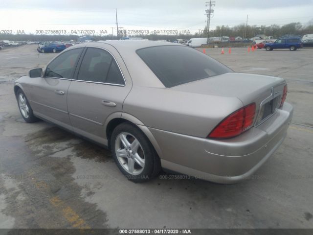 1LNHM87A0YY798478 - 2000 LINCOLN LS  Tan photo 3