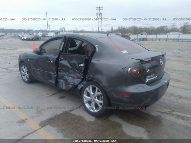 JM1BK32G991200705 - 2009 MAZDA 3 I Gray photo 3