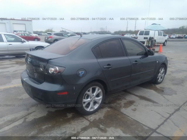 JM1BK32G991200705 - 2009 MAZDA 3 I Gray photo 4