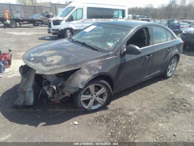 1G1PF5SB6G7117245 - 2016 CHEVROLET CRUZE LIMITED LT Black photo 2