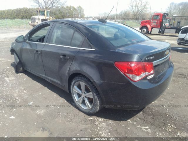 1G1PF5SB6G7117245 - 2016 CHEVROLET CRUZE LIMITED LT Black photo 3