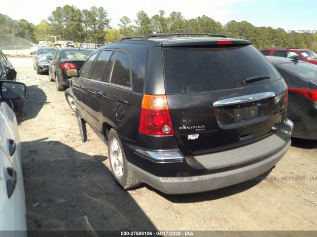 2A8GF68466R612833 - 2006 CHRYSLER PACIFICA TOURING Black photo 3