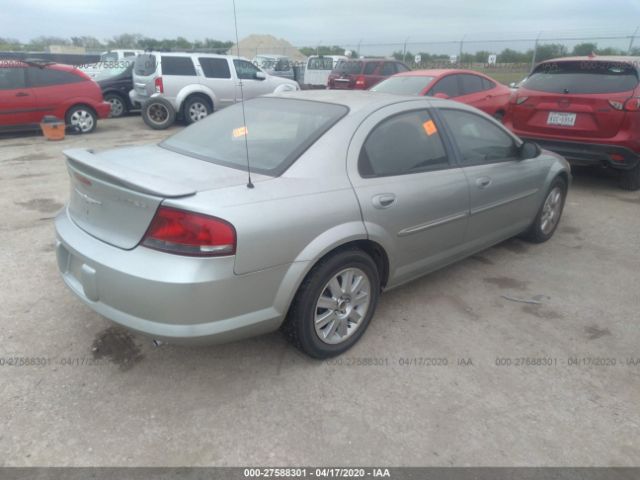 1C3EL66R04N348867 - 2004 CHRYSLER SEBRING LIMITED Green photo 4