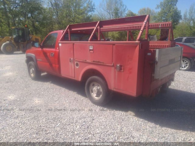 1GCHC24U42Z322089 - 2002 CHEVROLET SILVERADO C2500 HEAVY DUTY Red photo 3