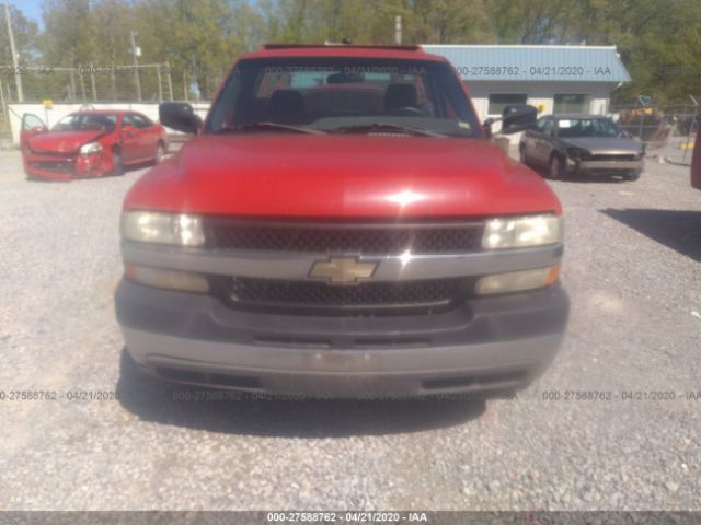 1GCHC24U42Z322089 - 2002 CHEVROLET SILVERADO C2500 HEAVY DUTY Red photo 6