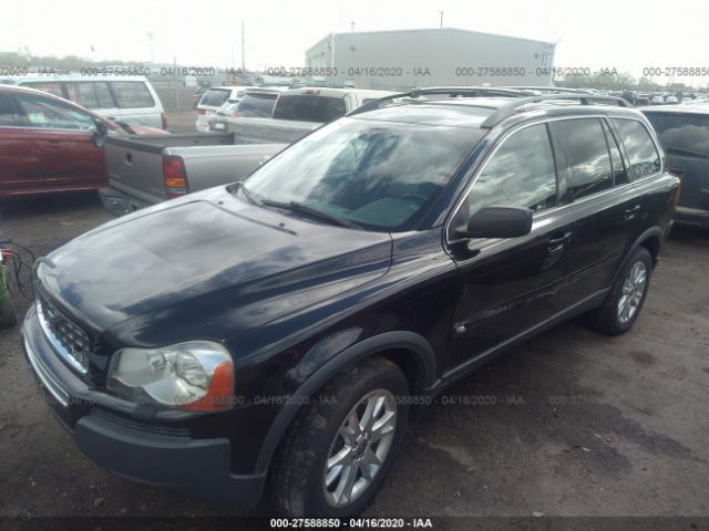 YV1CZ852151215278 - 2005 VOLVO XC90 V8 Black photo 2