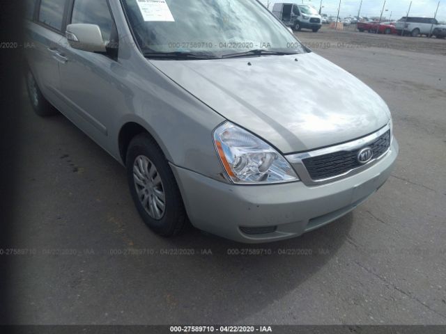 KNDMG4C72C6455530 - 2012 KIA SEDONA LX Silver photo 6