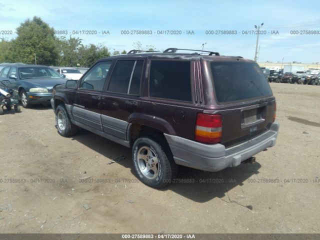 1J4FX58S2VC673882 - 1997 JEEP GRAND CHEROKEE LAREDO/TSI Purple photo 3