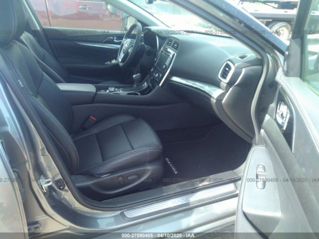 1N4AA6DV8LC364220 - 2020 NISSAN MAXIMA  Gray photo 5