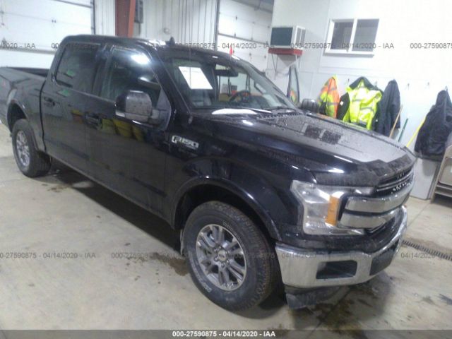 1FTEW1E51LFA26171 - 2020 FORD F150  Black photo 1