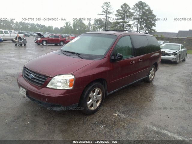 2FMDA51656BA15661 - 2006 FORD FREESTAR SE Burgundy photo 2