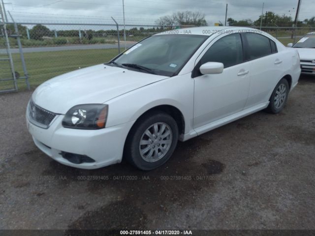 4A32B2FF3AE014101 - 2010 MITSUBISHI GALANT FE White photo 2