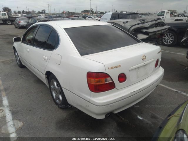 JT8BD68SXY0109470 - 2000 LEXUS GS 300 White photo 3