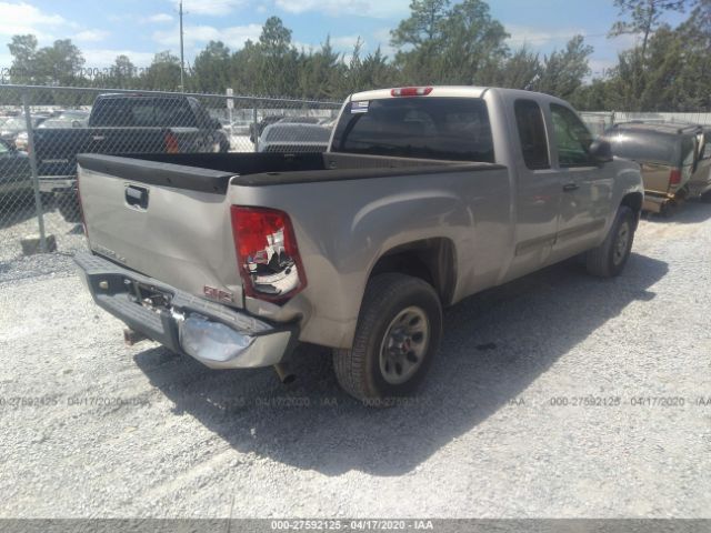 1GTEC19C78Z126850 - 2008 GMC SIERRA C1500 Gray photo 4