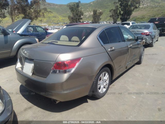 JHMCP26408C047777 - 2008 HONDA ACCORD LXP Gold photo 4