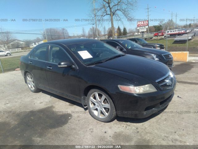 JH4CL96885C033225 - 2005 ACURA TSX  Black photo 1