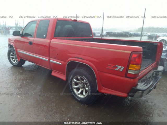 1GTEK19T0XE500174 - 1999 GMC NEW SIERRA K1500 Red photo 3