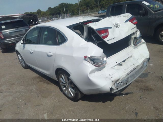 1G4PR5SK0F4181954 - 2015 BUICK VERANO CONVENIENCE White photo 3