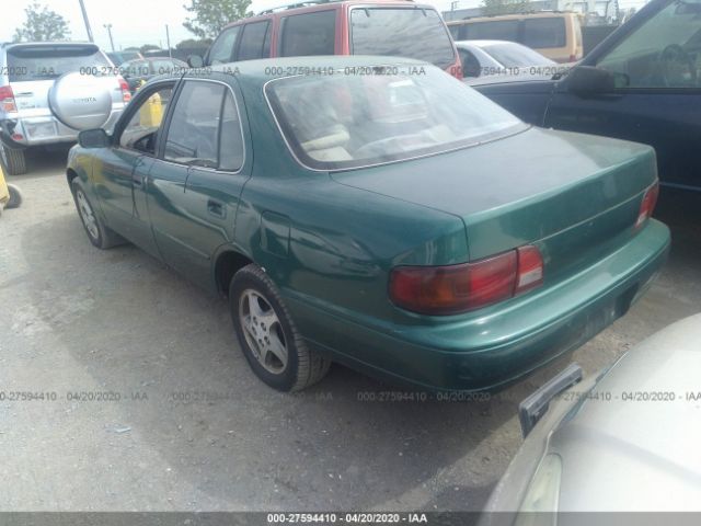 4T1BF12K6TU125024 - 1996 TOYOTA CAMRY LE/XLE/SE Green photo 3