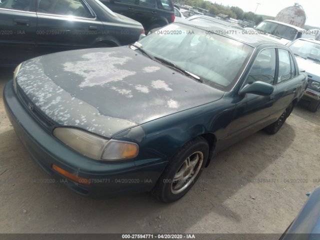 4T1BF12K4TU864750 - 1996 TOYOTA CAMRY LE/XLE/SE Green photo 2