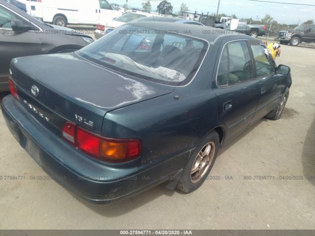 4T1BF12K4TU864750 - 1996 TOYOTA CAMRY LE/XLE/SE Green photo 4