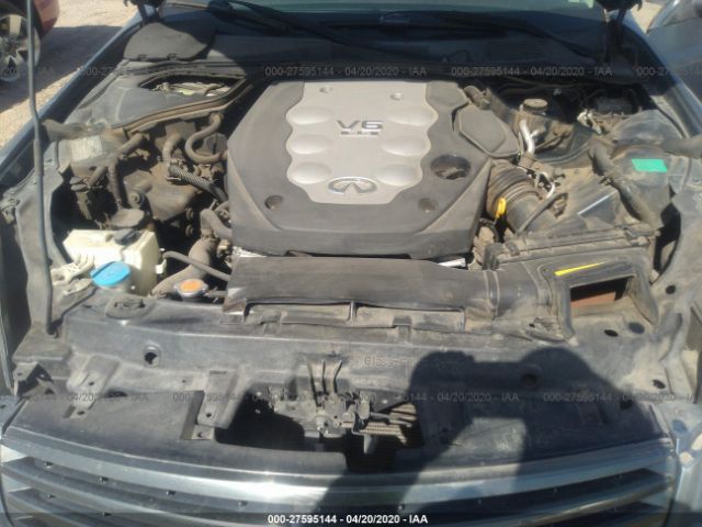 JNKCV51E45M203087 - 2005 INFINITI G35  Gray photo 10