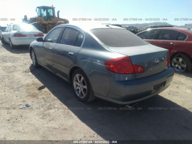 JNKCV51E45M203087 - 2005 INFINITI G35  Gray photo 3