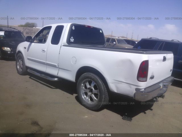 1FTRX17282NA42390 - 2002 FORD F150  White photo 3