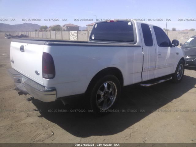 1FTRX17282NA42390 - 2002 FORD F150  White photo 4