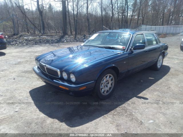 SAJDA14C2YLF15847 - 2000 JAGUAR XJ8  Blue photo 2