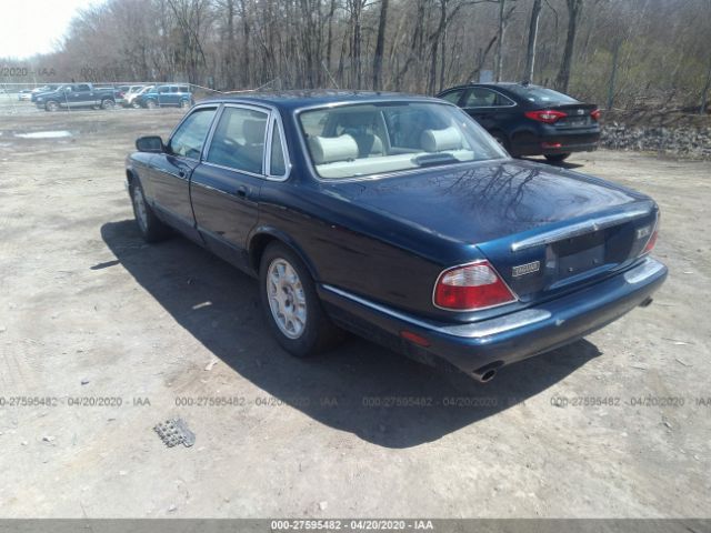 SAJDA14C2YLF15847 - 2000 JAGUAR XJ8  Blue photo 3