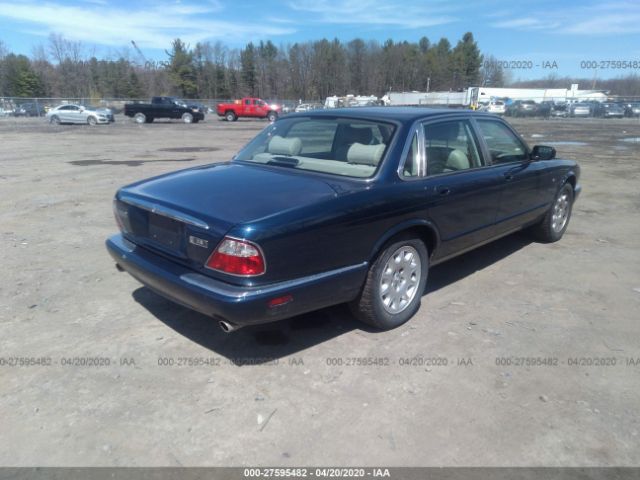 SAJDA14C2YLF15847 - 2000 JAGUAR XJ8  Blue photo 4