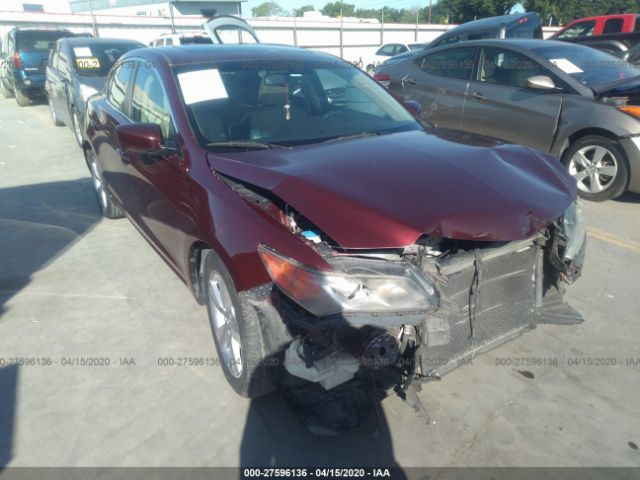 19VDE1F74DE019802 - 2013 ACURA ILX 20 TECH Burgundy photo 1