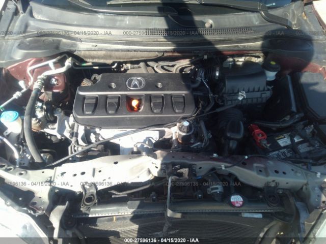 19VDE1F74DE019802 - 2013 ACURA ILX 20 TECH Burgundy photo 10