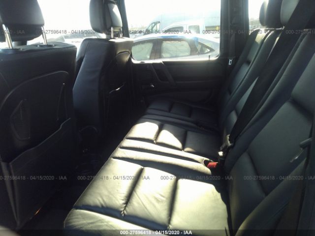 WDCYC3HF8EX214277 - 2014 MERCEDES-BENZ G 550 White photo 8