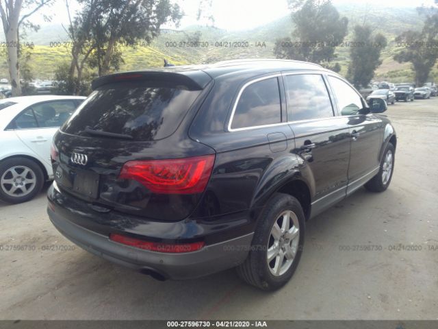 WA1AGAFEXCD000622 - 2012 AUDI Q7 PRESTIGE Black photo 4