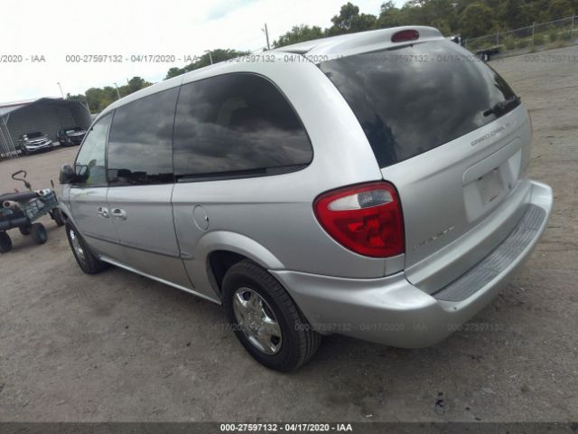 2B4GP44362R625076 - 2002 DODGE GRAND CARAVAN SPORT Silver photo 3