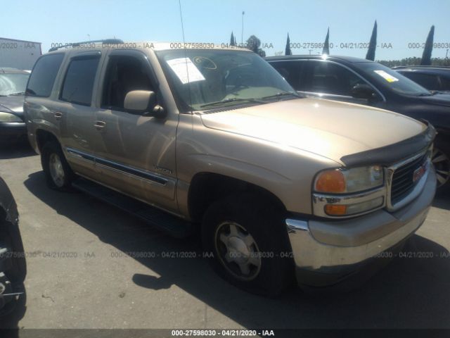 1GKEC13V95R145166 - 2005 GMC YUKON  Gold photo 1