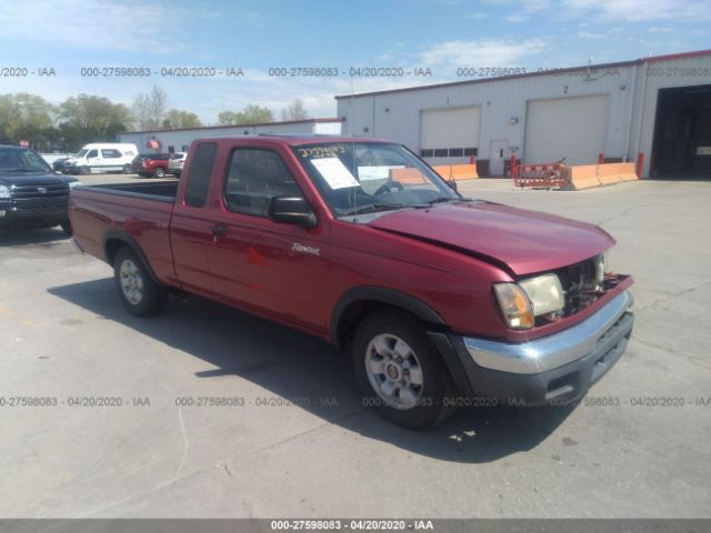 1N6DD26S4WC359284 - 1998 NISSAN FRONTIER KING CAB XE/KING CAB SE Red photo 1