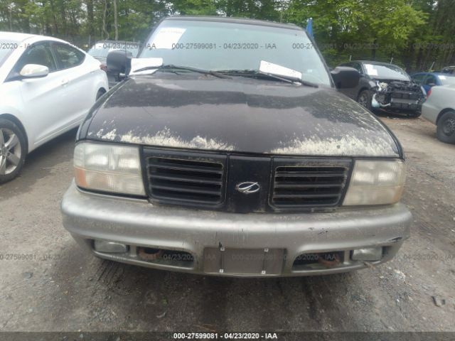 1GHDT13W212135057 - 2001 OLDSMOBILE BRAVADA  Black photo 6