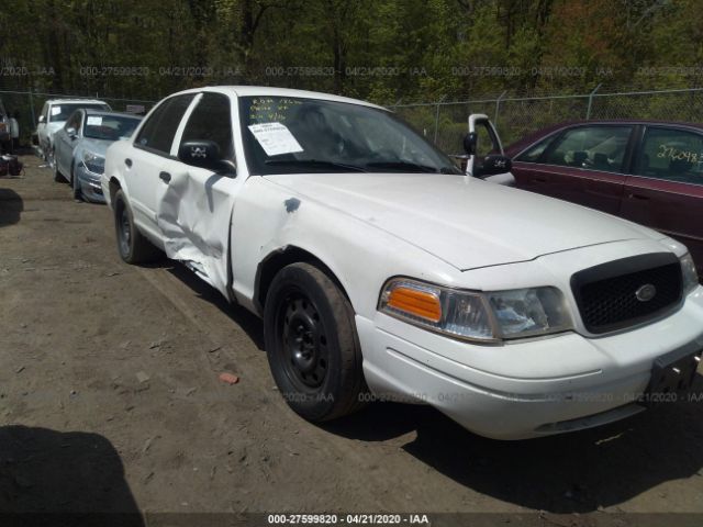 2FABP7BV2AX122051 - 2010 FORD CROWN VICTORIA POLICE INTERCEPTOR White photo 1