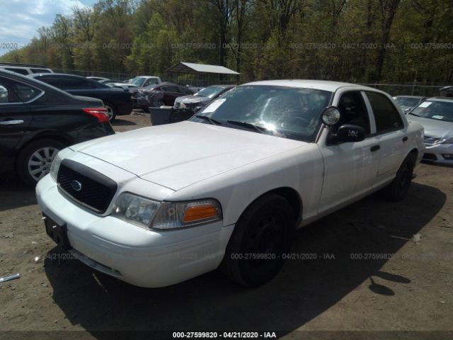 2FABP7BV2AX122051 - 2010 FORD CROWN VICTORIA POLICE INTERCEPTOR White photo 2