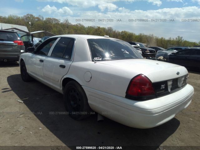 2FABP7BV2AX122051 - 2010 FORD CROWN VICTORIA POLICE INTERCEPTOR White photo 3