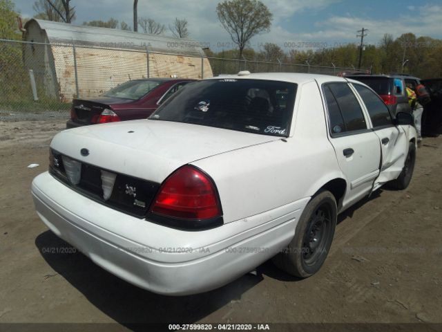 2FABP7BV2AX122051 - 2010 FORD CROWN VICTORIA POLICE INTERCEPTOR White photo 4