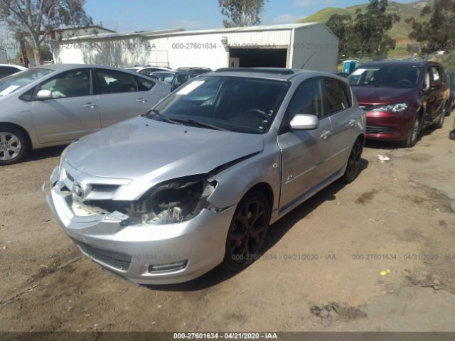 JM1BK344671730663 - 2007 MAZDA 3 HATCHBACK Silver photo 2