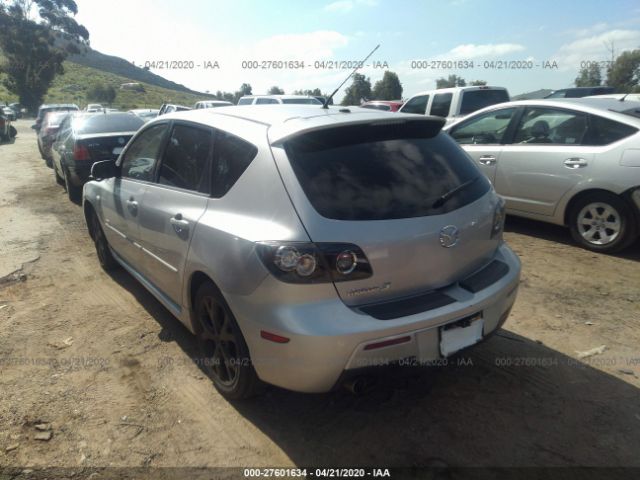 JM1BK344671730663 - 2007 MAZDA 3 HATCHBACK Silver photo 3