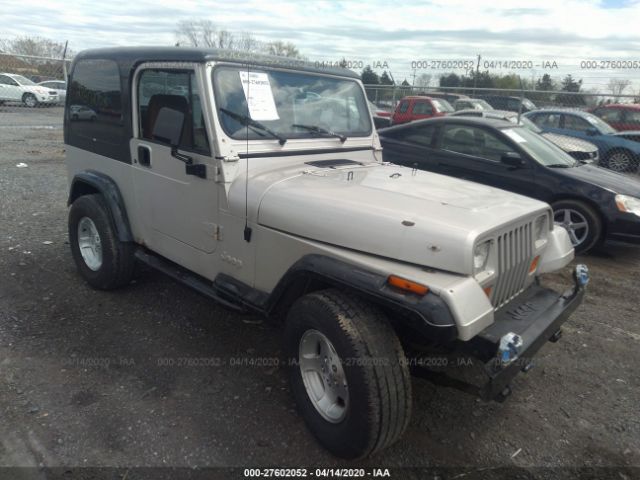 1J4FY19P7SP225691 - 1995 JEEP WRANGLER / YJ S/RIO GRANDE Silver photo 1