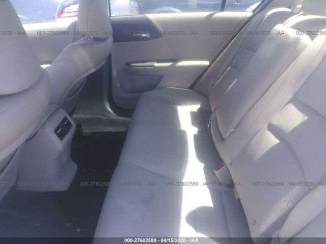 1HGCR3F87EA024171 - 2014 HONDA ACCORD EXL White photo 8