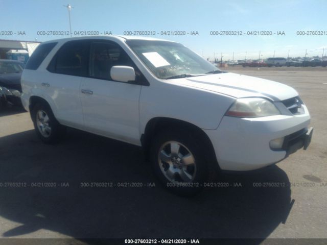 2HNYD18223H528006 - 2003 ACURA MDX  White photo 1