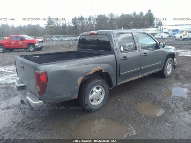 1GCCS139988161581 - 2008 CHEVROLET COLORADO  Black photo 4